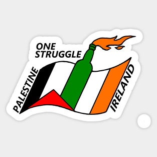 Free Palestine - Free Ireland Sticker